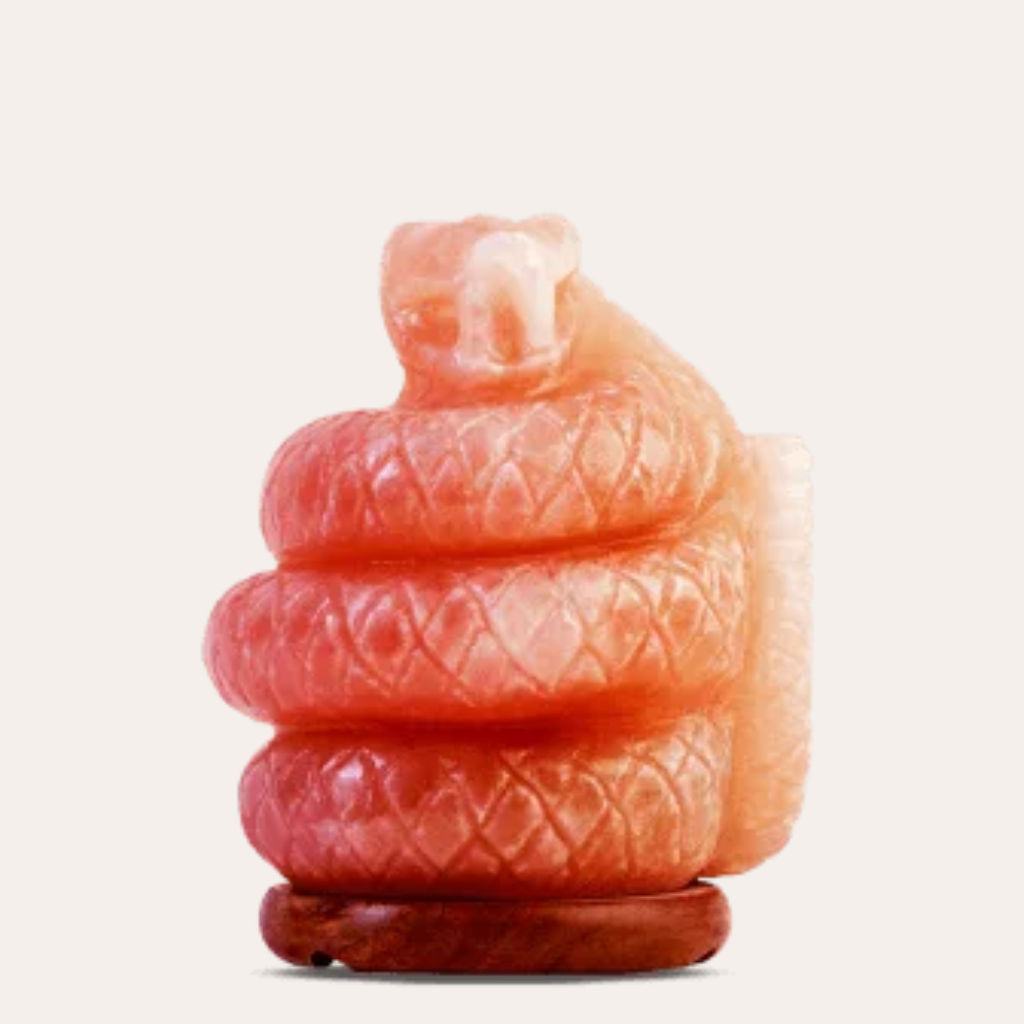 Salt snake shape Lamp