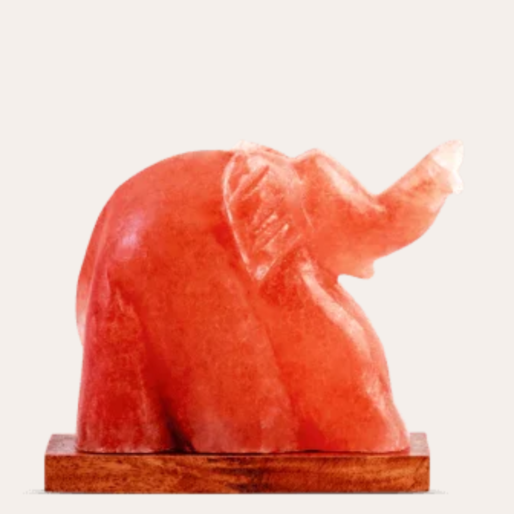 Salt elephant Lamp